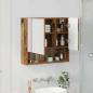 Preview: Spiegelschrank mit Regal Altholz 59 x 17 x 55 cm Holzwerkstoff