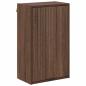 Preview: Badezimmer Schrank Braune Eiche 39 x 23,5 x 65 cm Holzwerkstoff