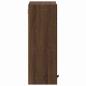 Preview: Badezimmer Schrank Braune Eiche 39 x 23,5 x 65 cm Holzwerkstoff