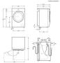 Preview: AEG LR6F60400 10kg Frontlader Waschmaschine, 60 cm breit, 1400 U/Min, MixLoad, ProSense, Startzeitvorwahl, weiß