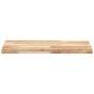Preview: Waschtischplatte Unbehandelt 100x40x4 cm Massivholz Akazie