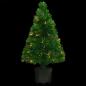 Preview: Künstlicher Weihnachtsbaum Glasfaser 64 cm Grün