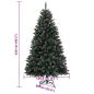 Preview: Künstlicher Weihnachtsbaum 300 LEDs 240 cm