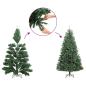 Preview: Künstlicher Weihnachtsbaum Schlank 300 LEDs 240 cm