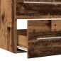 Preview: Badezimmer Waschbecken Schrank Altholz 80 x 38.5 x 48 cm