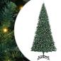 Preview: Künstlicher vorbeleuchteter Weihnachtsbaum Grün 500 cm PVC