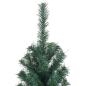 Preview: Künstlicher vorbeleuchteter Weihnachtsbaum Grün 500 cm PVC