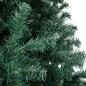 Preview: Künstlicher vorbeleuchteter Weihnachtsbaum Grün 500 cm PVC