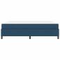 Preview: Boxspringbett Blau und Schwarz 180 x 200 cm
