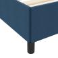 Preview: Boxspringbett Blau und Schwarz 180 x 200 cm