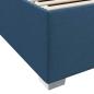 Preview: Bettgestell Blau 180 x 200 cm Stoff