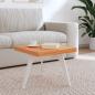Preview: ARDEBO.de - Tischplatte 50x50x4 cm Quadratisch Massivholz Buche