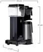 Preview: Moccamaster KBGT Filter-Kaffeemaschine, 1450 W, Wasserstandsanzeige, Automatische Abschaltung, schwarz