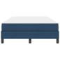 Preview: Boxspringbett mit Matratze Blau 120 x 190 cm Stoff