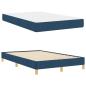 Preview: Boxspringbett Blau und Braun 120 x 190 cm