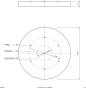 Preview: EVN DROP DOWN LED Deckenanbau, rund, IP20, 220-240V/AC/DC, 85W, 3000K, 4000K, 6800lm, 7055lm, schwarz (DDT800925)