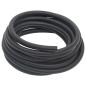 Preview: Hybrid-Luftschlauch Schwarz 0,6" 2 m Gummi und PVC