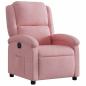 Preview: Relaxsessel Elektrisch Rosa Samt