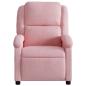 Preview: Massagesessel Elektrisch Rosa Samt