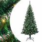 Preview: Künstlicher Weihnachtsbaum Grün 150 cm PVC