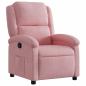 Preview: Relaxsessel Rosa Samt