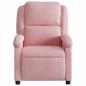Preview: Relaxsessel Rosa Samt