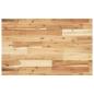 Preview: Tischplatte Rechteckig 120x50x4 cm Massivholz Akazie