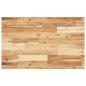 Preview: Tischplatte Rechteckig 140x50x4 cm Massivholz Akazie