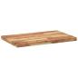 Preview: Tischplatte Rechteckig 140x50x4 cm Massivholz Akazie