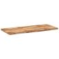 Preview: Tischplatte Rechteckig 120x60x4 cm Massivholz Akazie