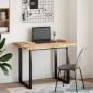 Preview: Tischplatte Rechteckig 120x70x4 cm Massivholz Akazie