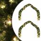 Preview: Weihnachtsgirlande 2 pcs Grün 40 m PVC