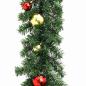 Preview: Weihnachtsgirlande 2 pcs Grün 40 m PVC
