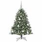 Preview: KünstlicherWeihnachtsbaum Grün 120cm PVC