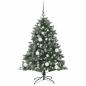 Preview: KünstlicherWeihnachtsbaum Grün 120cm PVC