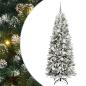 Preview: KünstlicherWeihnachtsbaum Weiß 180cm PVC
