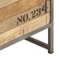 Preview: Beistellschrank mit Schubladen 45x30x105 cm Mango Massivholz