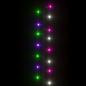 Preview: LED-Lichterkette mit 400 LEDs Pastell Mehrfarbig 13 m PVC