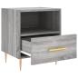 Preview: Nachttische 2 Stk. Grau Sonoma 40x35x47,5 cm Holzwerkstoff