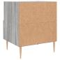 Preview: Nachttische 2 Stk. Grau Sonoma 40x35x47,5 cm Holzwerkstoff