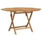 Preview: Garten Essgruppe 5 pcs Braun Massivholz Teak