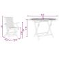 Preview: Garten Essgruppe 5 pcs Braun Massivholz Teak