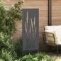 Preview: Garten dekoratives Panel Anthrazit 50 x 140 cm
