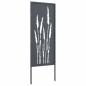 Preview: Garten dekoratives Panel Anthrazit 50 x 140 cm