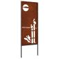 Preview: Garten dekoratives Panel Rostig 50 x 140 cm
