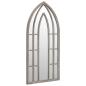 Preview: Gartenspiegel Sand 70x30 cm Eisen