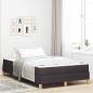 Preview: ARDEBO.de - Boxspringbett Braun 120 x 190 cm Stoff und Holzwerkstoff