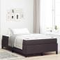 Preview: ARDEBO.de - Boxspringbett Braun 120 x 190 cm Stoff und Holzwerkstoff