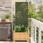 Preview: ARDEBO.de - Garten Sichtschutz-Leinwand Olivgrün 50 x 140 cm