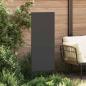 Preview: Garten Sichtschutz-Leinwand Schwarz 50 x 140 cm